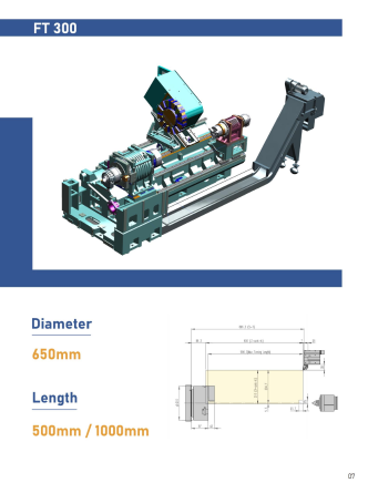 FT 300 Slant Bed Lathe