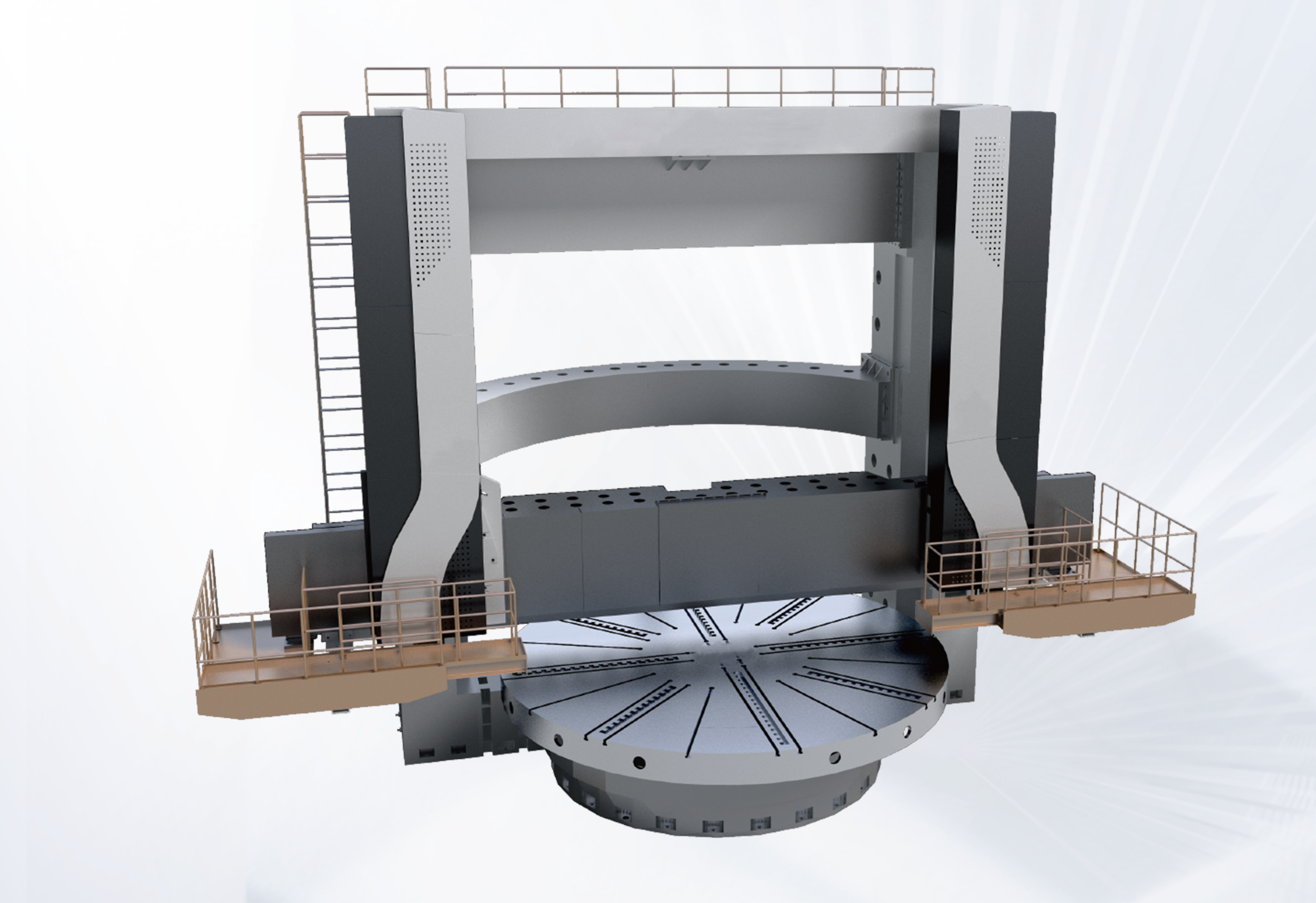 CK5250D CNC DOUBLE COLUMN VERTICAL LATHE
